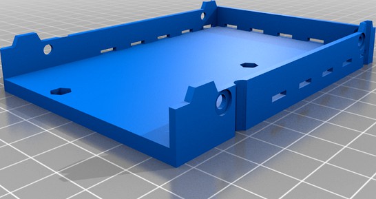 Raspberry pi harddisk mouting holds
