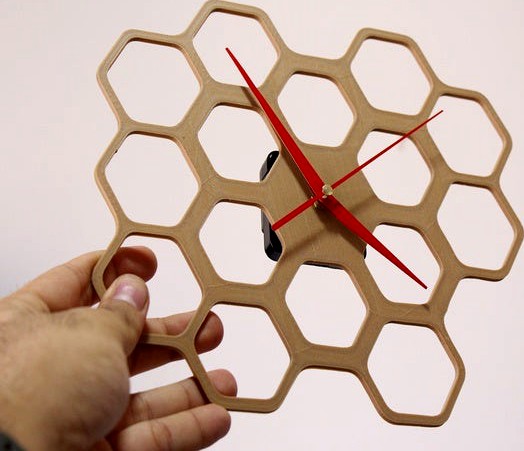 Honeycomb Clock