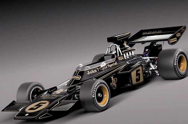 Lotus 72d 1970 John Player Special Grand Prix 3D Model