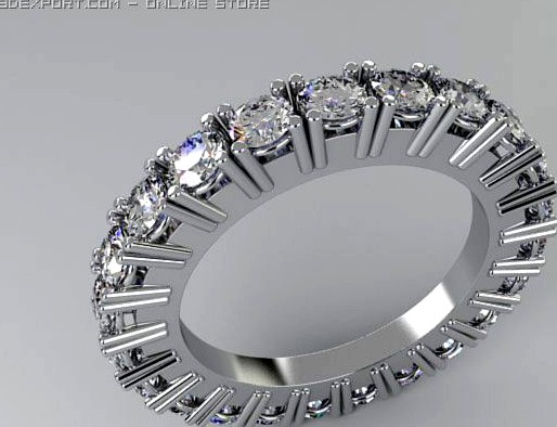 Eternity Ring 3D Model