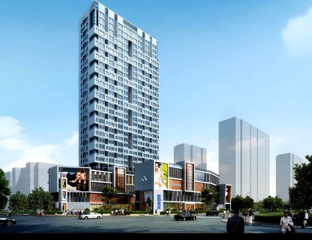 3d building 484 3D Model