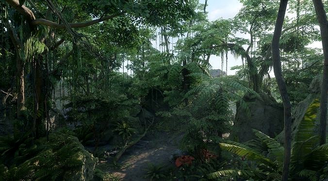 Tropical Jungle Pack UE4