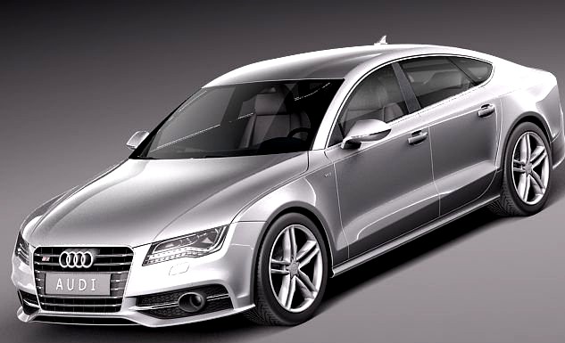 Audi S7 2013 3D Model