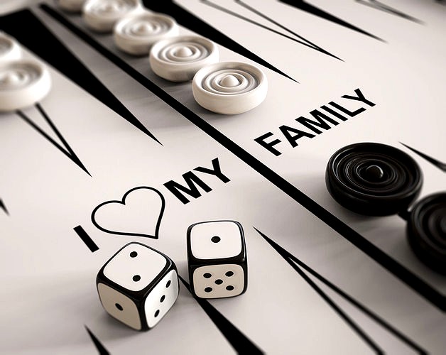 Chess And Backgammon | 3D