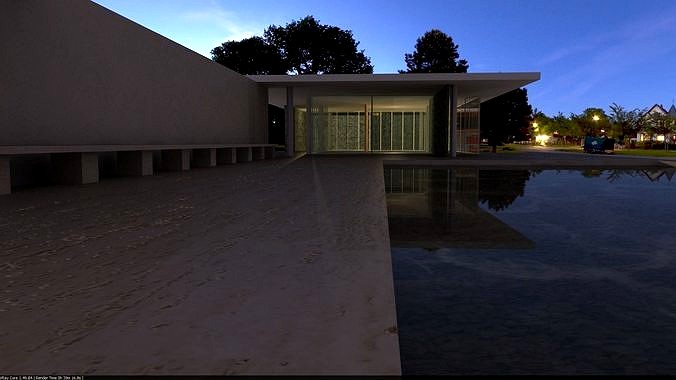 Barcelona Pavilion Model