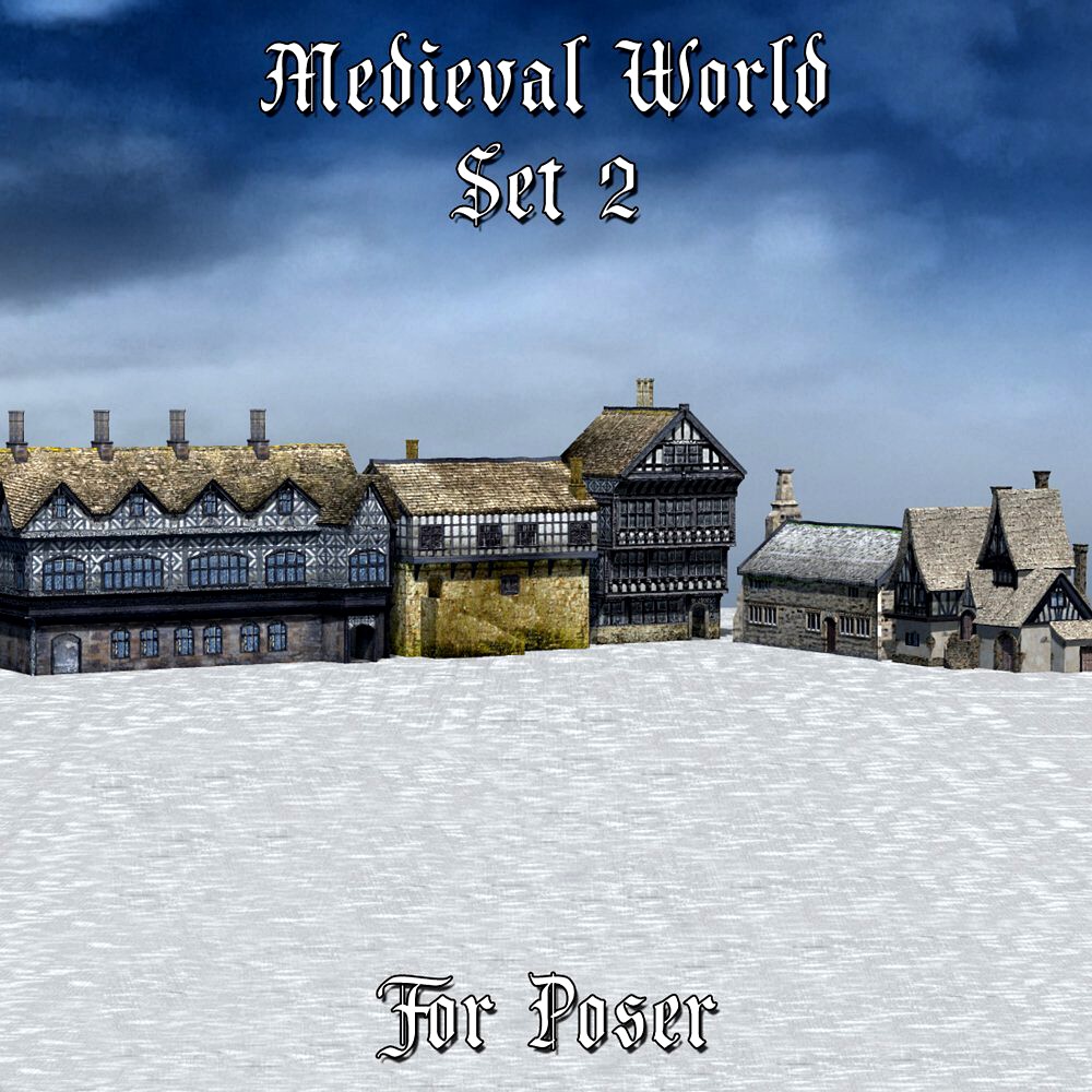 Medieval World Set 2 for Poser