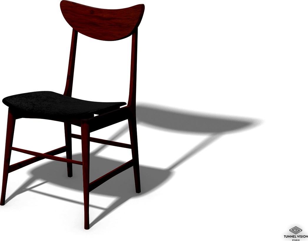 Scandinavian Design Chair 70 - Photoscanned PBR - Extended License