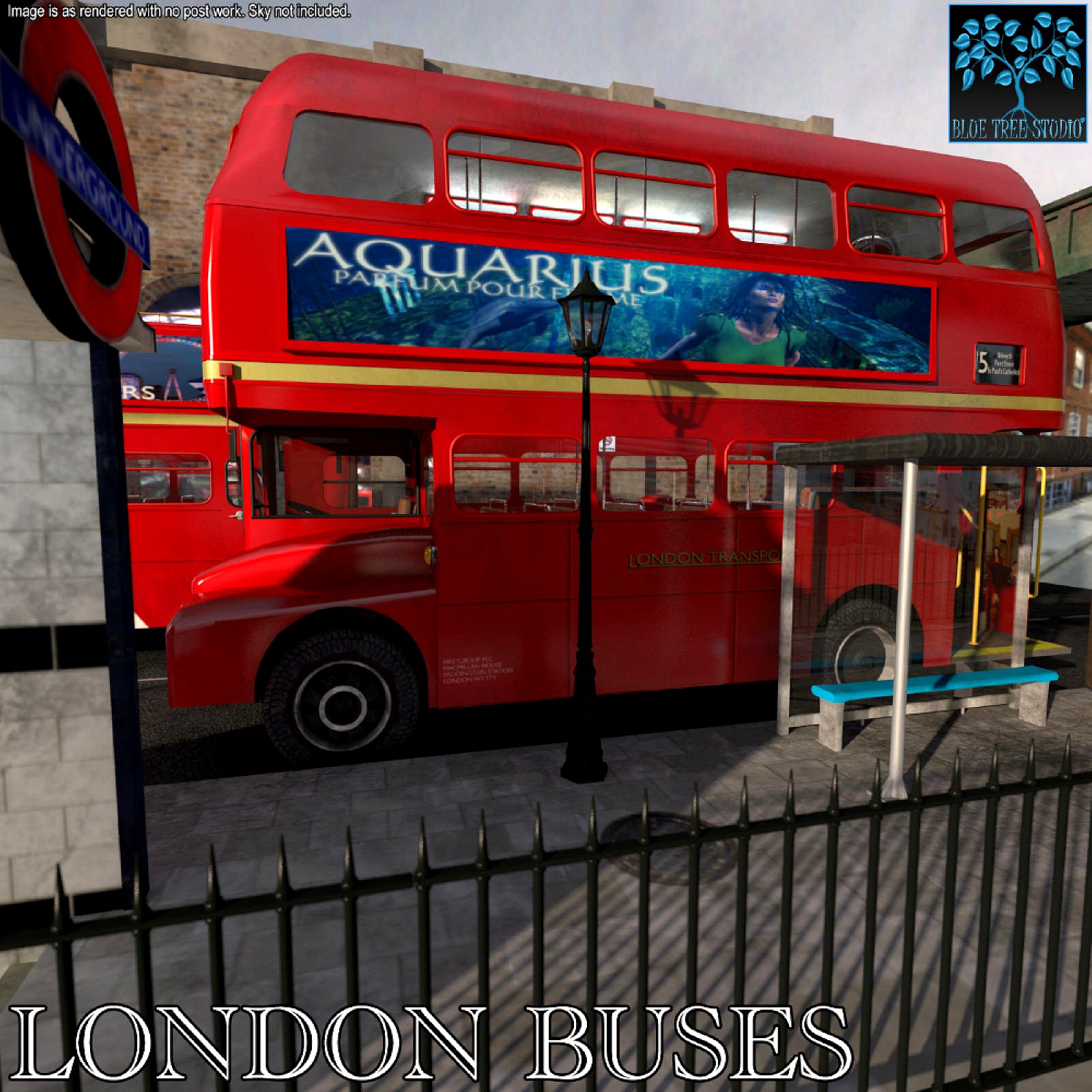 London Buses for Poser