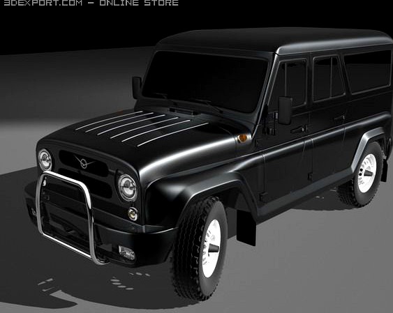 UAZ 3D Model