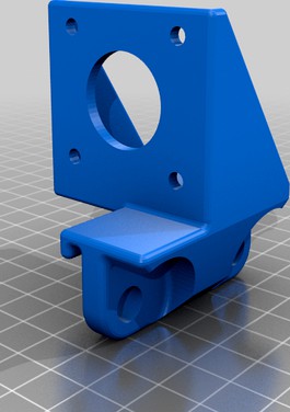 Parameterized direct extruder for Ender 3