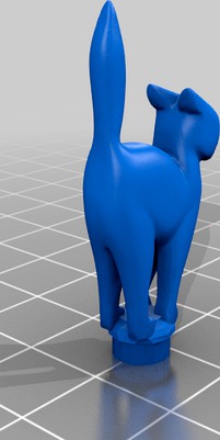 Brick compatible cat on one stud