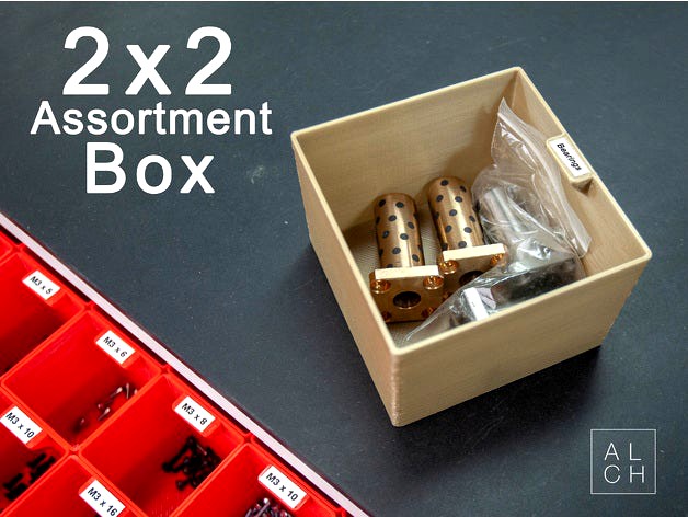 Assortment system box 2x2