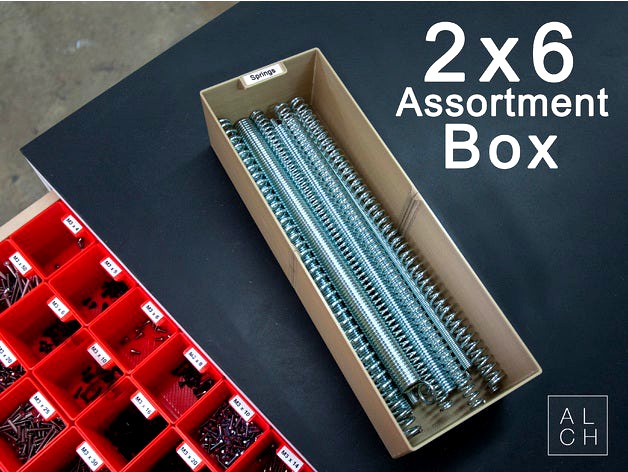 ASSORTMENT SYSTEM BOX 2X6