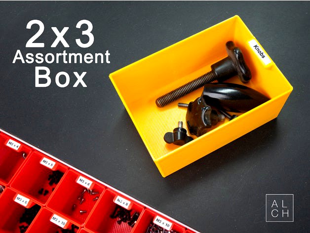 ASSORTMENT SYSTEM BOX 2X3