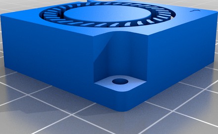 30mm Blower Fan Mockup