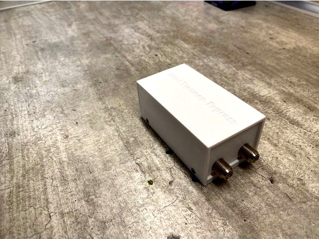 Enclosure for MiniTiouner Express DATV receiver