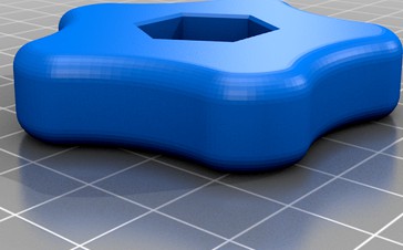 Better Short arm wheel for Elegoo Mars