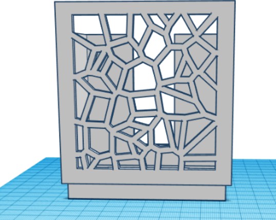Nespresso Pixie Capsule Holder Voronoi