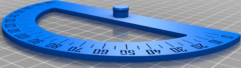 Protractor (Angle Meter) fixed