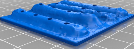 Farm plot for HO scale scenics