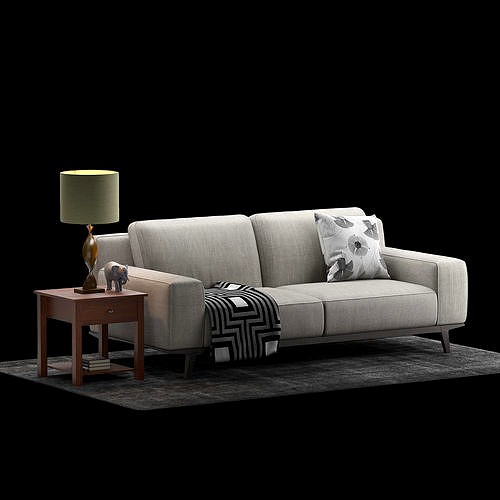 Natuzzi Kipling sofa 3d model