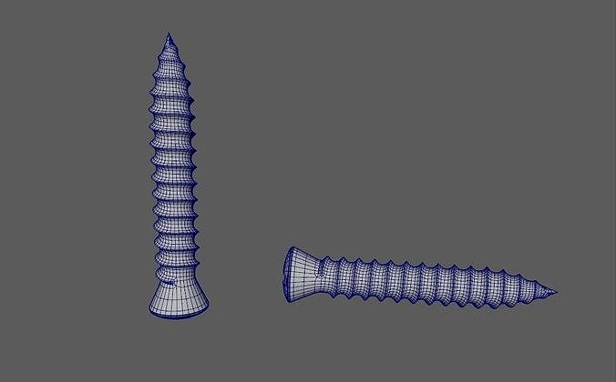 Screw 3d model