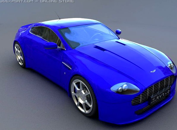 Aston Martin V8 Vantage 3D Model