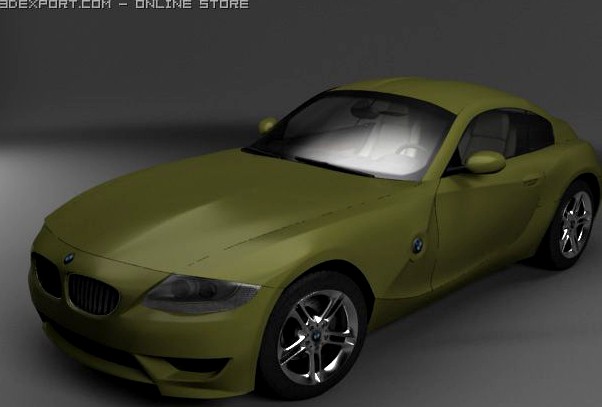 BMW Z4 M Coupe 3D Model