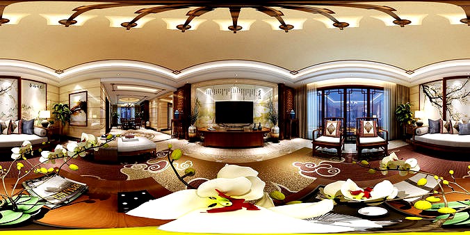 Living e Chinese Style Family Living Room Restaurant 18