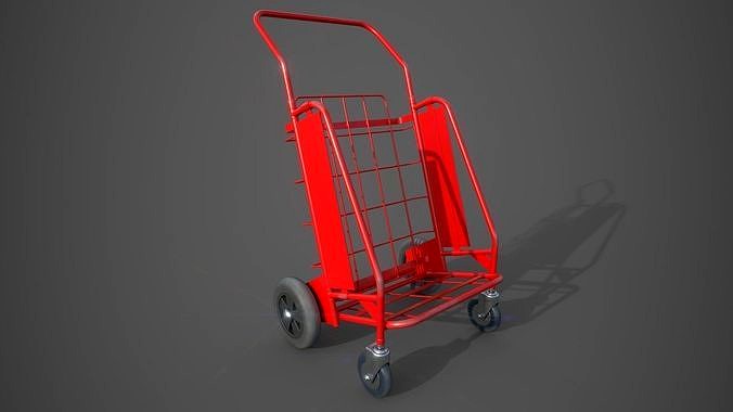 Transport Cart PBR 3D model