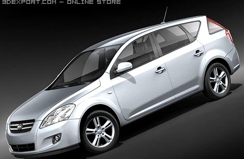 Kia Ceed Sporty Wagon 3D Model