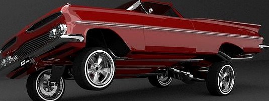 chevrolet impala elcamino 1959 rigged