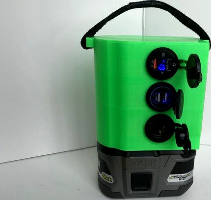 DIY Ryobi 18V One+ Powerstation