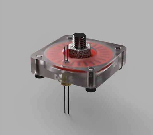 Basic angular velocity sensor