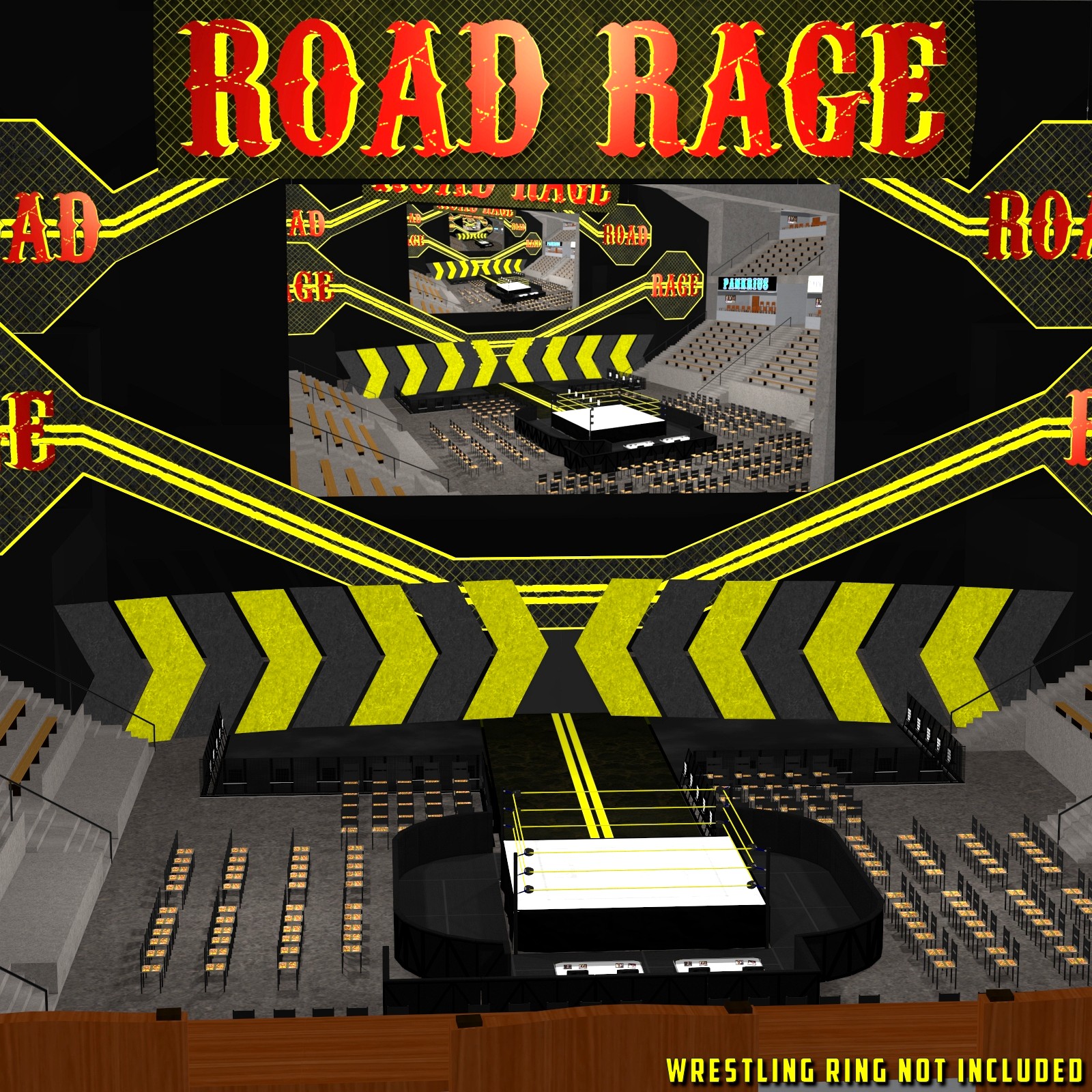 Dex's Wrestling Arena for Poser 7+ - Extended License