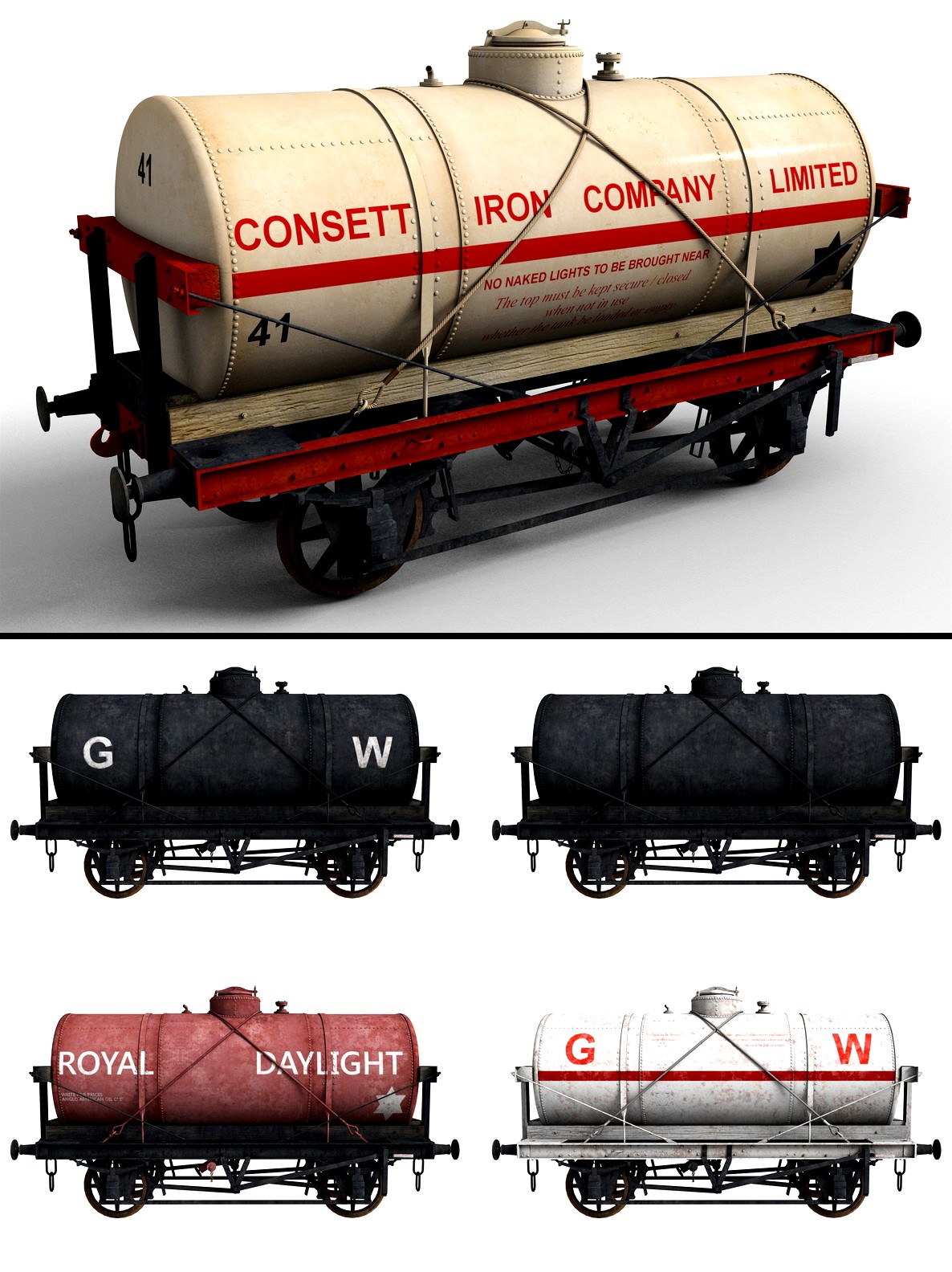 14 Ton Tank Wagon - Extended License