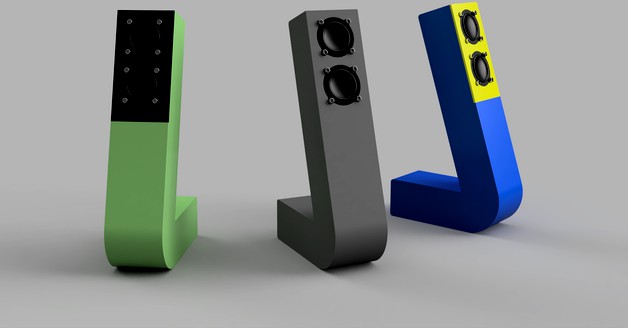 Audio Stix TL Loudspeaker (Hexibase Remix)