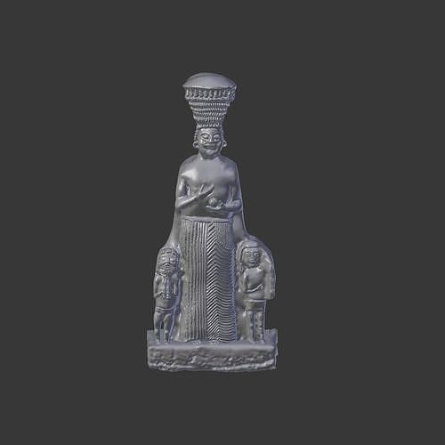 Kybele Hitit Statue | 3D