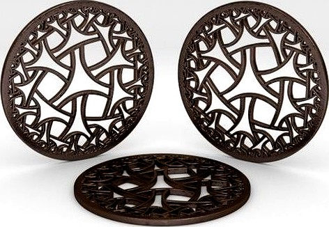 Hyperbolic Coasters | 3D