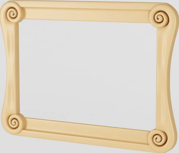 Frame for a mirror o3 3D Model