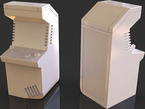 Gameboy Arcade Model- 3D print | 3D