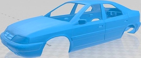 Citroen Xantia Printable Body Car | 3D