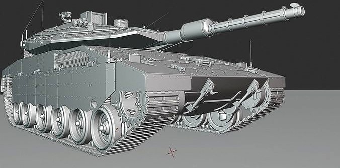 Merkava IV tanks | 3D