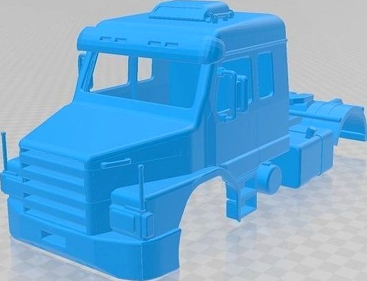 Scania 113 Printable Truck | 3D model