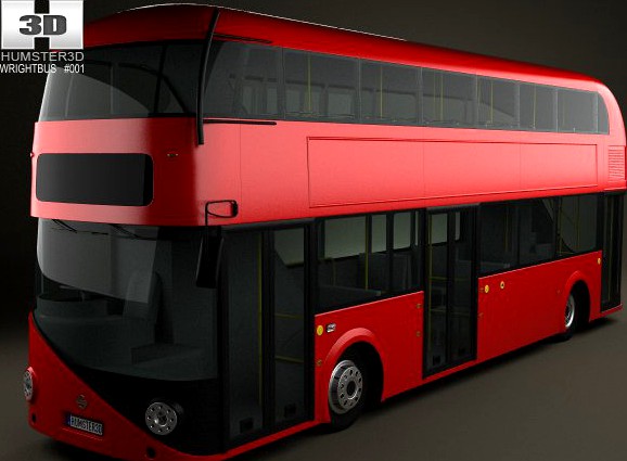 Wrightbus Borismaster 2012 3D Model