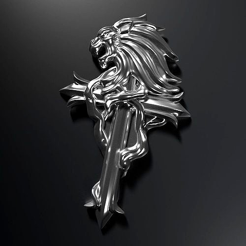 Squall amulet | 3D