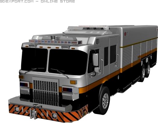 Fire truck 3D Model