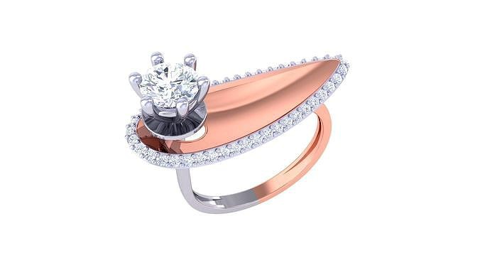 Solatire Rings | 3D