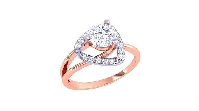 Solatire Rings | 3D