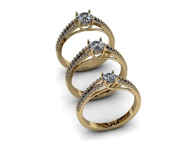 Jewelry Rings NINE RINGS 018 | 3D